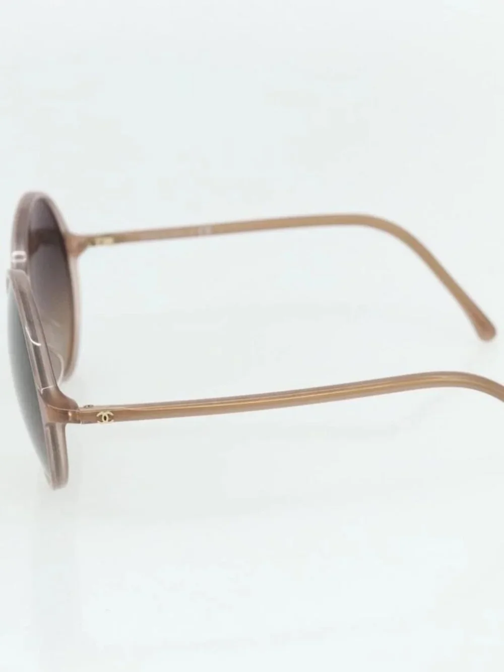 CHANEL COCO Mark Sunglasses plastic Beige CC Auth 176077A CHANEL COCO Mark Sunglasses plastic Beige CC Auth 176077A | eBay main image 3